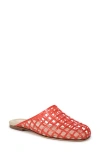 Vince Barcelona Jelly Cage Mule In Red