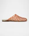 Vince Barcelona Jelly Cage Mule In Dark Amber