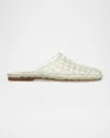 Vince Barcelona Jelly Cage Mule In Jade Water Green