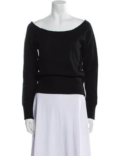Pre-owned Vince Bateau Neckline Sweater In Multi