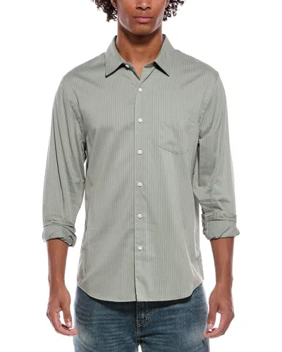 Vince Bateman Stripe Shirt In White