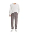 Vince Owen Stretch Regular Fit Chino Pants In White