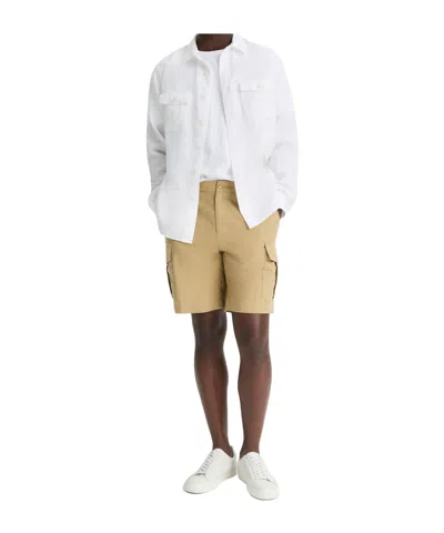 Vince Belt Loop Shorts In Neutral