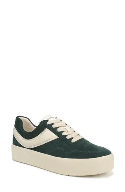 Vince Benfield Platform Sneaker In Green