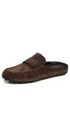 Vince Berkley Driver Loafers Truffle In Brown
