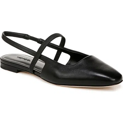 Vince Bernice Slingback Flat In Black