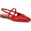 Vince Bernice Slingback Flat In Crimson