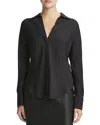 Vince Dolman Sleeve Satin Shirt