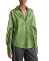 Vince Bias Silk Blouse