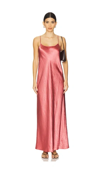 VINCE BIAS SLIP MAXI DRESS