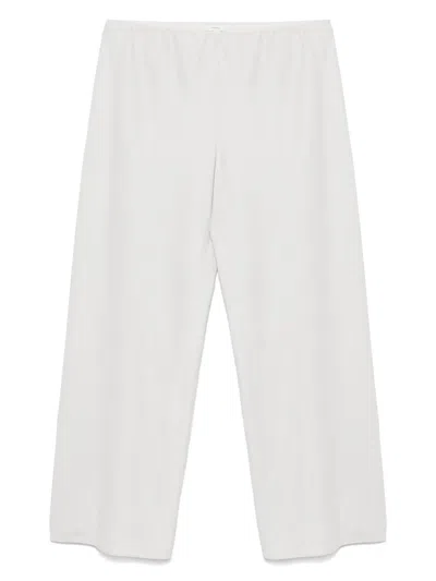 Vince Bias Trousers In Gray