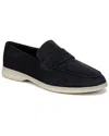 Vince Bigsur Moc Toe Loafer In Blue