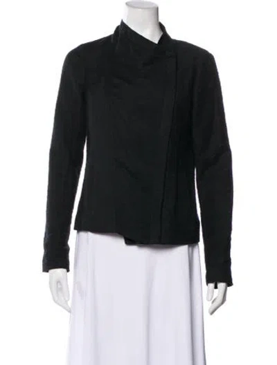 Pre-owned Vince Biker Jacket In Black