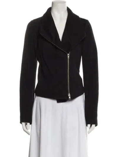 Pre-owned Vince Biker Jacket In Black