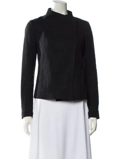 Pre-owned Vince Biker Jacket In Black