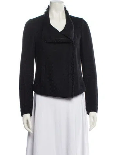Pre-owned Vince Biker Jacket In Black