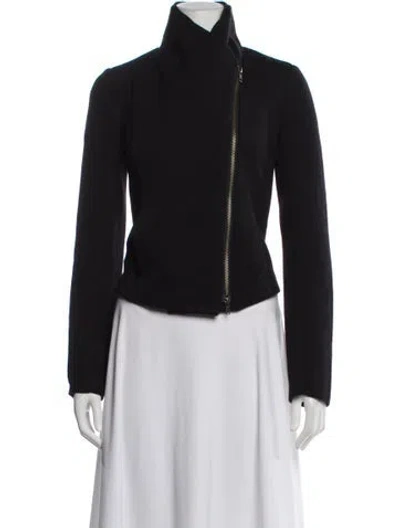 Pre-owned Vince Biker Jacket In Black