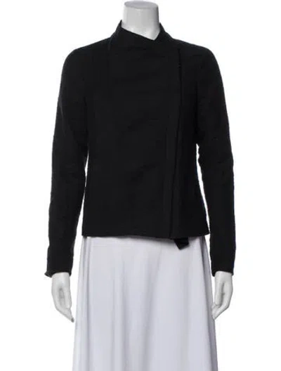 Pre-owned Vince Biker Jacket In Black