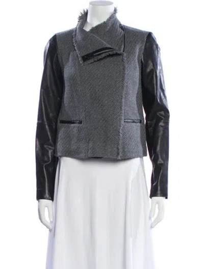 Pre-owned Vince Biker Jacket In Multi