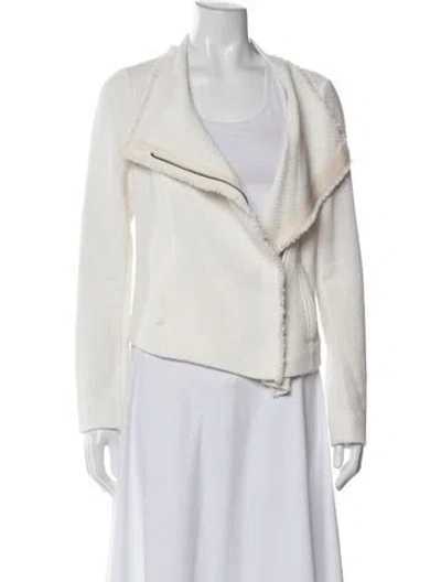 Pre-owned Vince Biker Jacket In Neutral