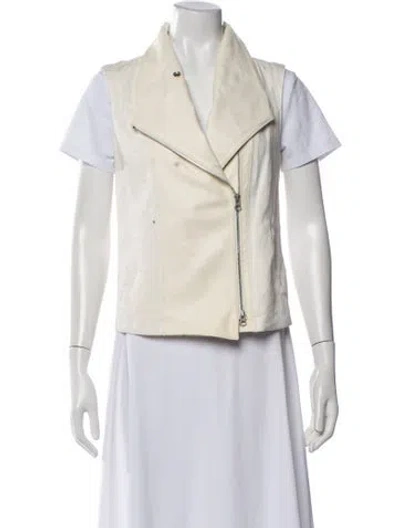 Pre-owned Vince Biker Jacket In Neutral