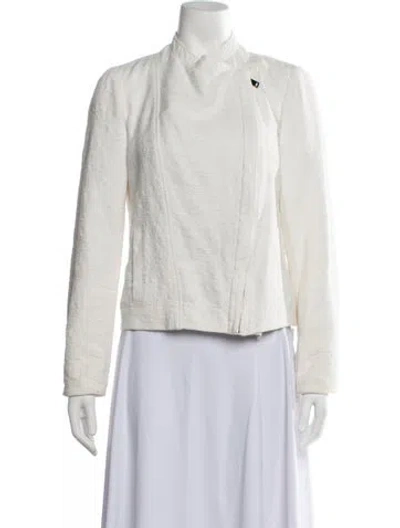 Pre-owned Vince Biker Jacket In Neutrals