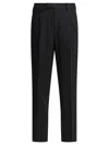 Vince Louie Relaxed Trousers Black In Black