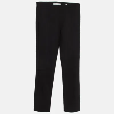 Pre-owned Vince Black Jersey Stitch Front Seam Ponte Leggings S