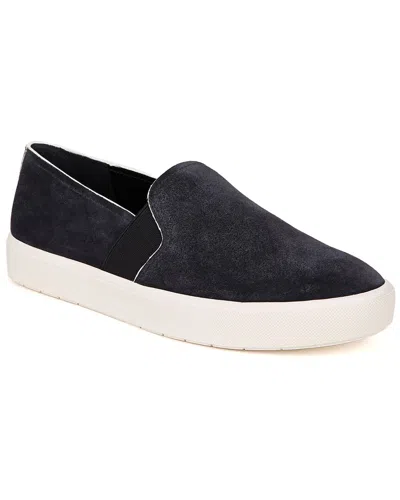 Vince Women's Blair Ii Slip On Sneakers In Blue Ink Suede