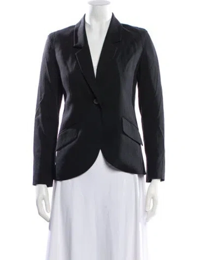 Pre-owned Vince Blazer In Black