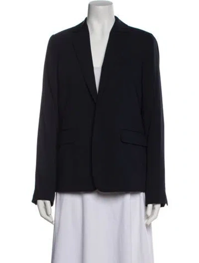 Pre-owned Vince Blazer In Blue