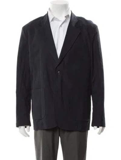 Pre-owned Vince Blazer In Blue