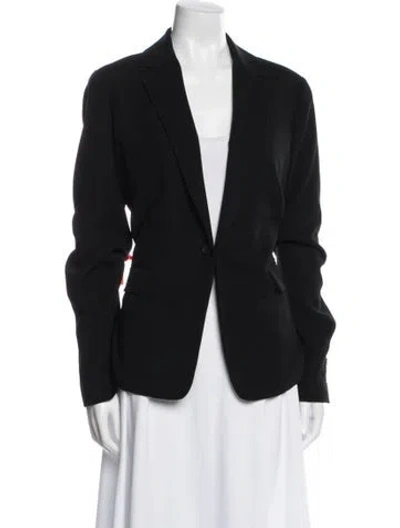 Pre-owned Vince Blazer In Blue