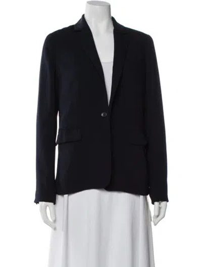 Pre-owned Vince Blazer In Blue