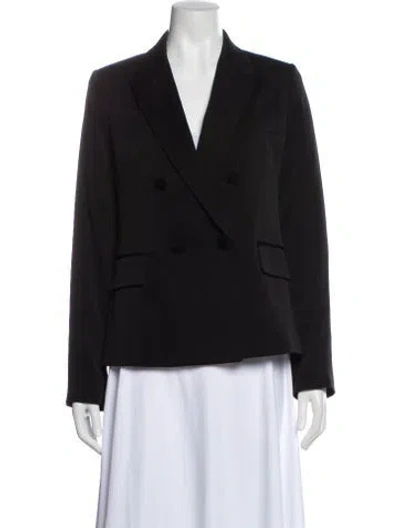 Pre-owned Vince Blazer In Blue