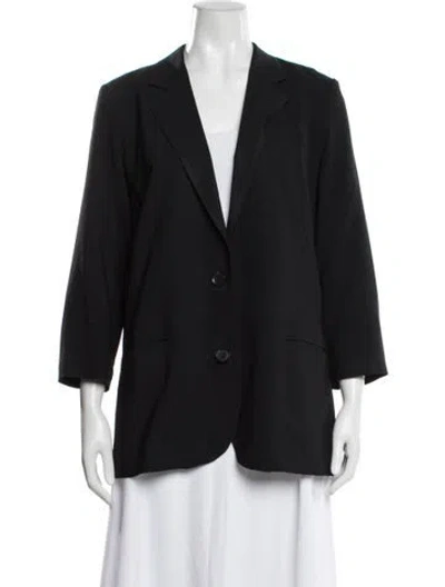 Pre-owned Vince Blazer In Blue