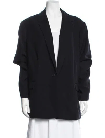 Pre-owned Vince Blazer In Blue