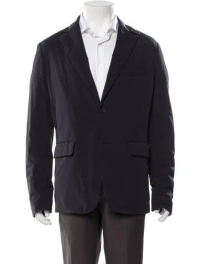 Pre-owned Vince Blazer In Blue