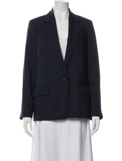 Pre-owned Vince Blazer In Blue