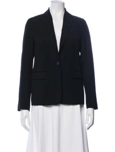 Pre-owned Vince Blazer In Blue