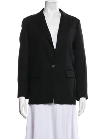 Pre-owned Vince Blazer In Blue