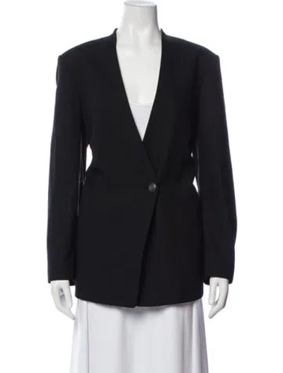 Pre-owned Vince Blazer In Blue
