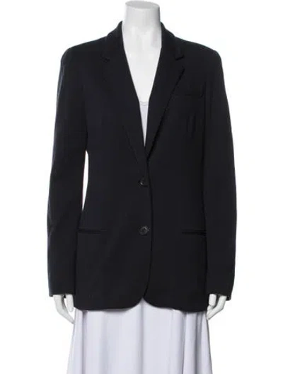 Pre-owned Vince Blazer In Blue