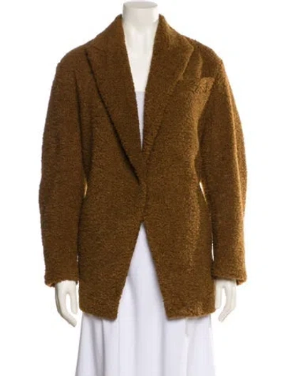 Pre-owned Vince Blazer In Brown