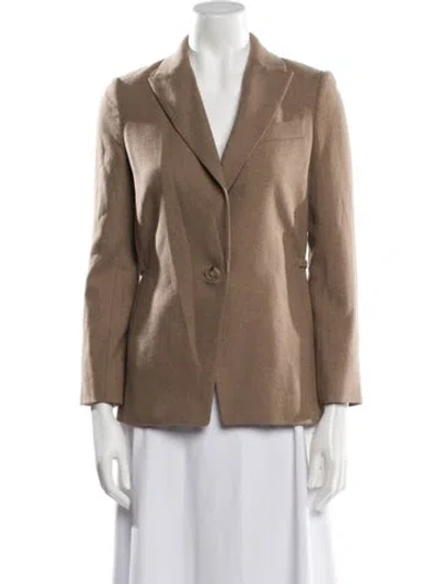 Pre-owned Vince Blazer In Brown