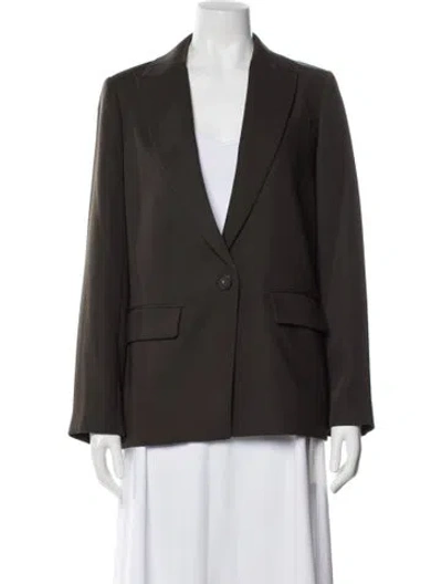 Pre-owned Vince Blazer In Brown