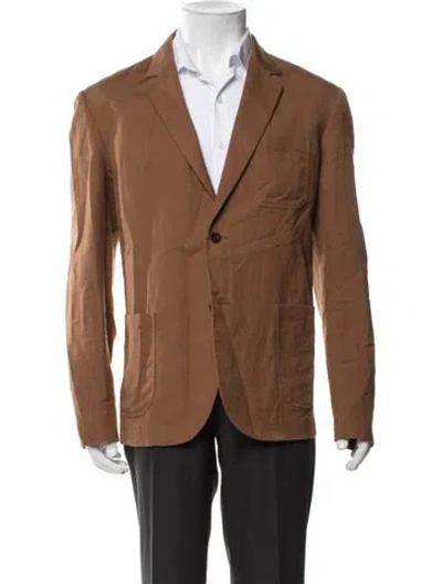 Pre-owned Vince Blazer In Brown