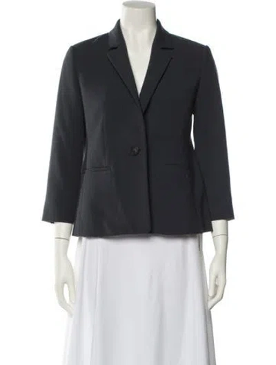 Pre-owned Vince Blazer In Gray