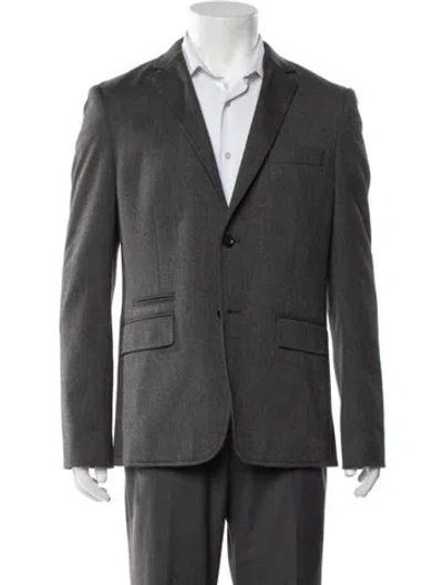 Pre-owned Vince Blazer In Gray