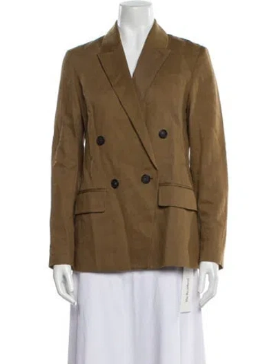 Pre-owned Vince Blazer In Green